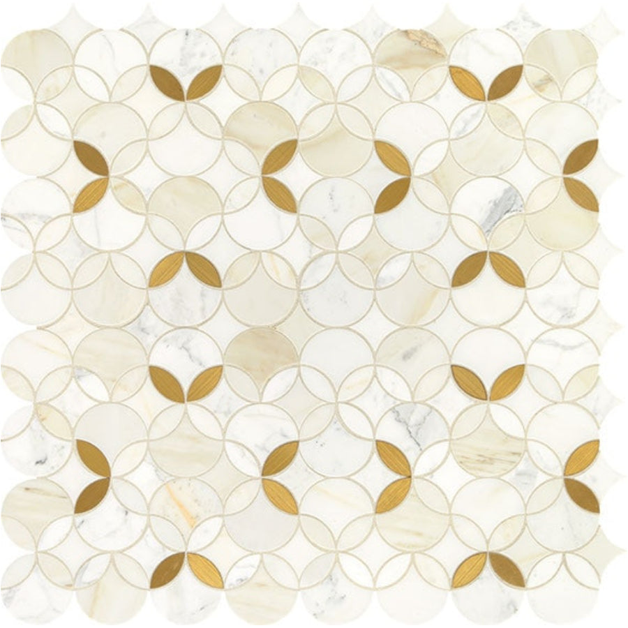 Daltile Lavaliere 12" x 12" Shapestry Mosaic