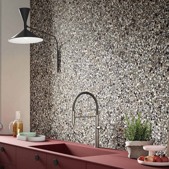 Del Conca USA 8" x 8" Fragrance Matte Porcelain Tile