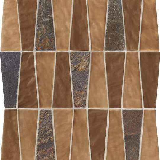 Daltile-Regal-Pendant-11-x-12-Satin-Glass-1.5x4-Trapezoid-Mosaic-Baroness-Bijou