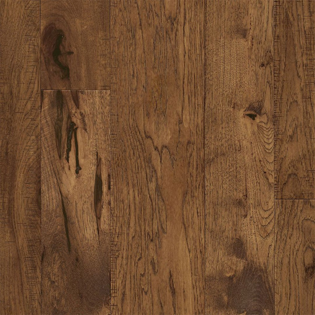 Hartco TimberCuts 3.5" Engineered Hickory Hardwood Plank Distressed