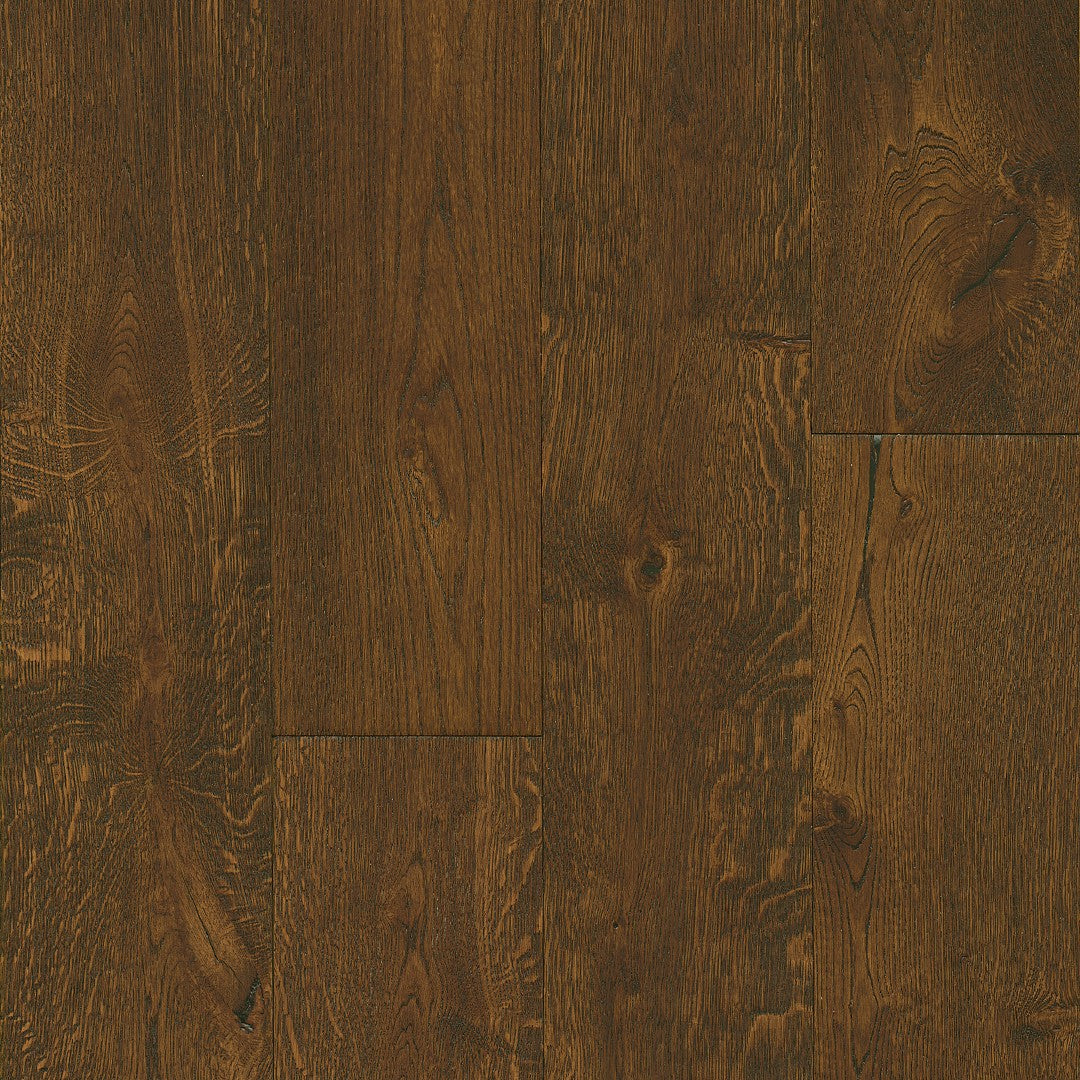 Hartco TimberBrushed Gold 7.5" Engineered Hardwood Plank Wire Brushed