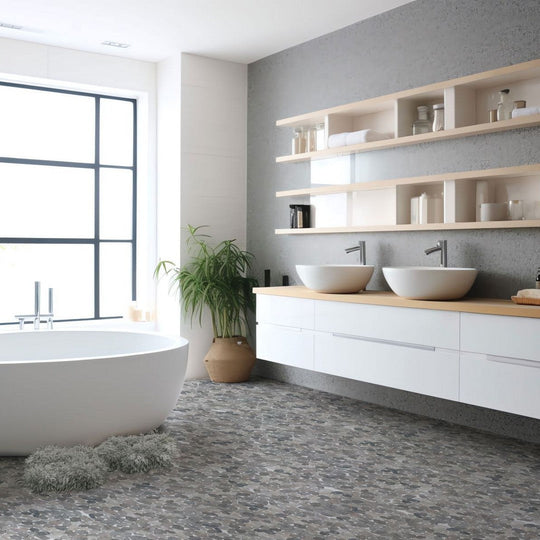 Bati-Orient-12-x-12-Bali-Matte-Sliced-Pebble-Natural-Stone-Mosaic-Grey