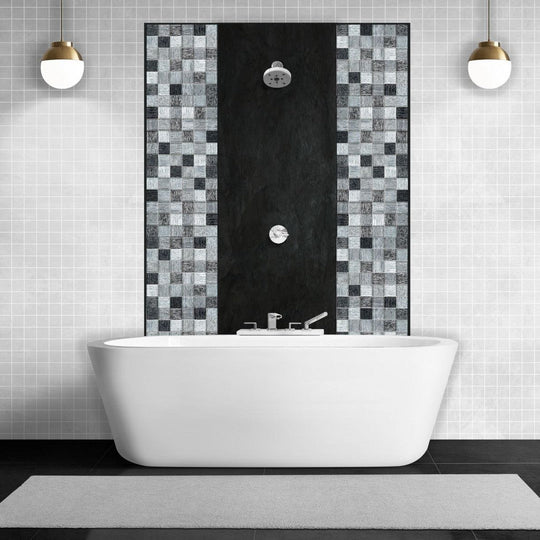 Bati-Orient-11.8-x-11.8-Linear-Glass-Polished-2-Stripe-Effect-Mosaic-Grey-Mix