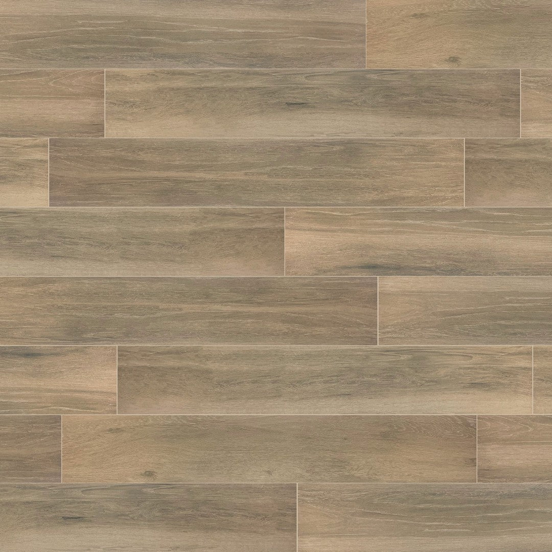 Tesoro 8" x 48" Allegheny Rectified Matte Porcelain Plank