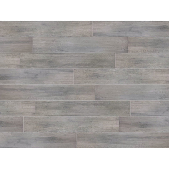 Tesoro 8" x 48" Helena Rectified Matte Porcelain Wood Plank