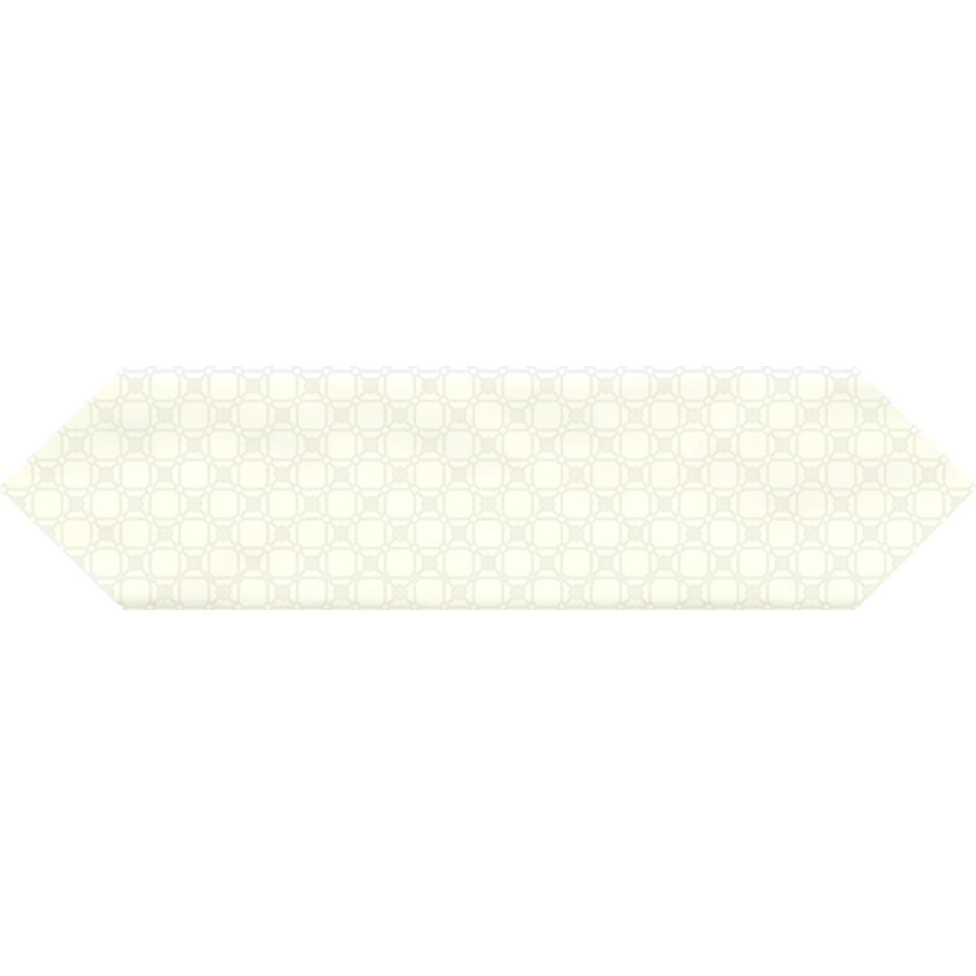 Tesoro 3" x 12" Marrow Pressed Glossy Deco Picket Ceramic Wall Tile