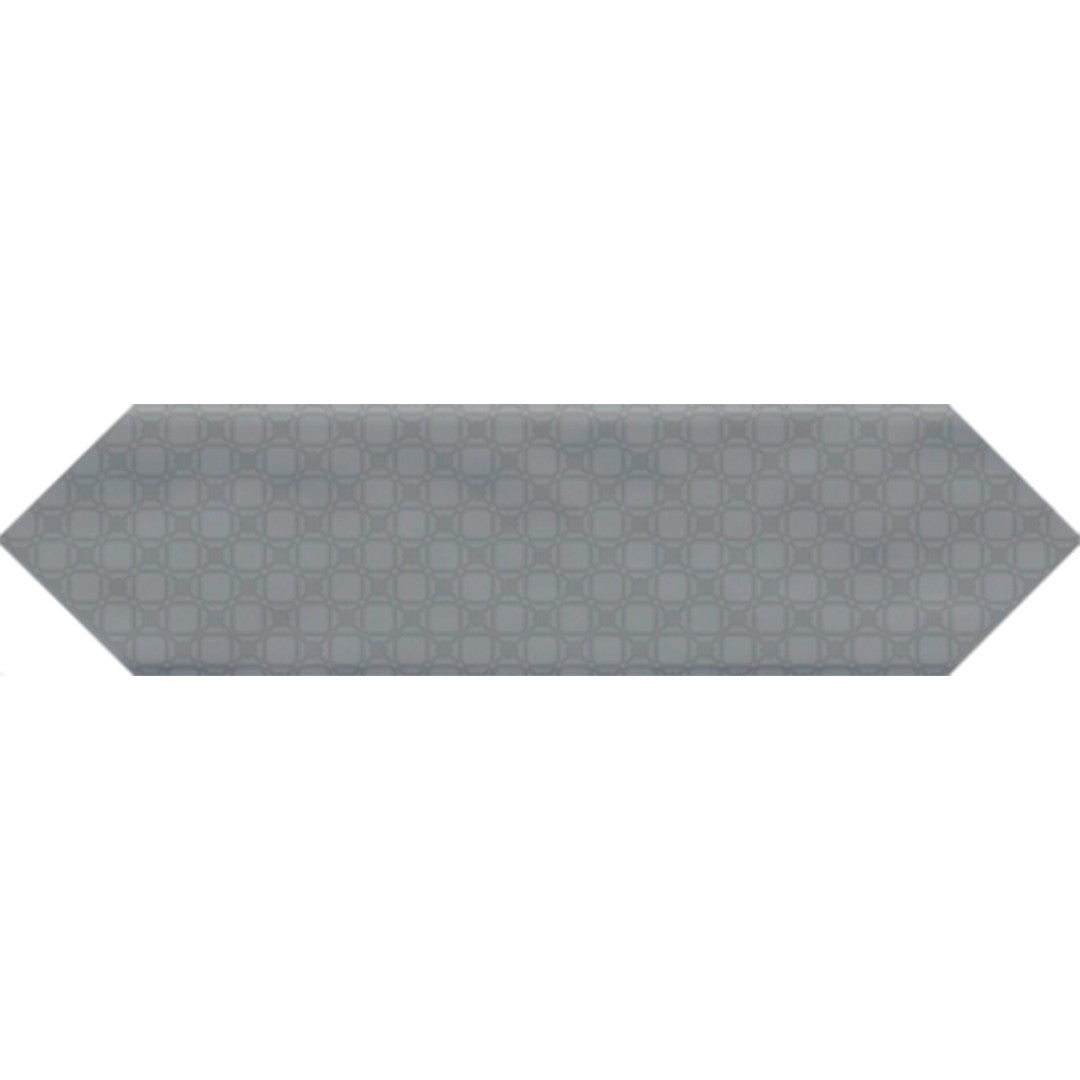 Tesoro 3" x 12" Marrow Pressed Glossy Deco Picket Ceramic Wall Tile