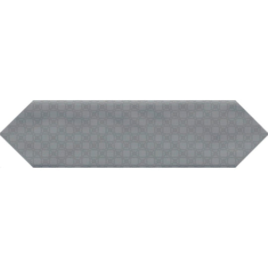 Tesoro 3" x 12" Marrow Pressed Glossy Deco Picket Ceramic Wall Tile