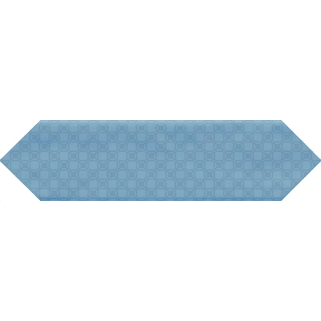 Tesoro 3" x 12" Marrow Pressed Glossy Deco Picket Ceramic Wall Tile