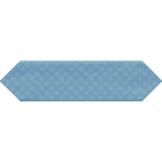 Tesoro 3" x 12" Marrow Pressed Glossy Deco Picket Ceramic Wall Tile