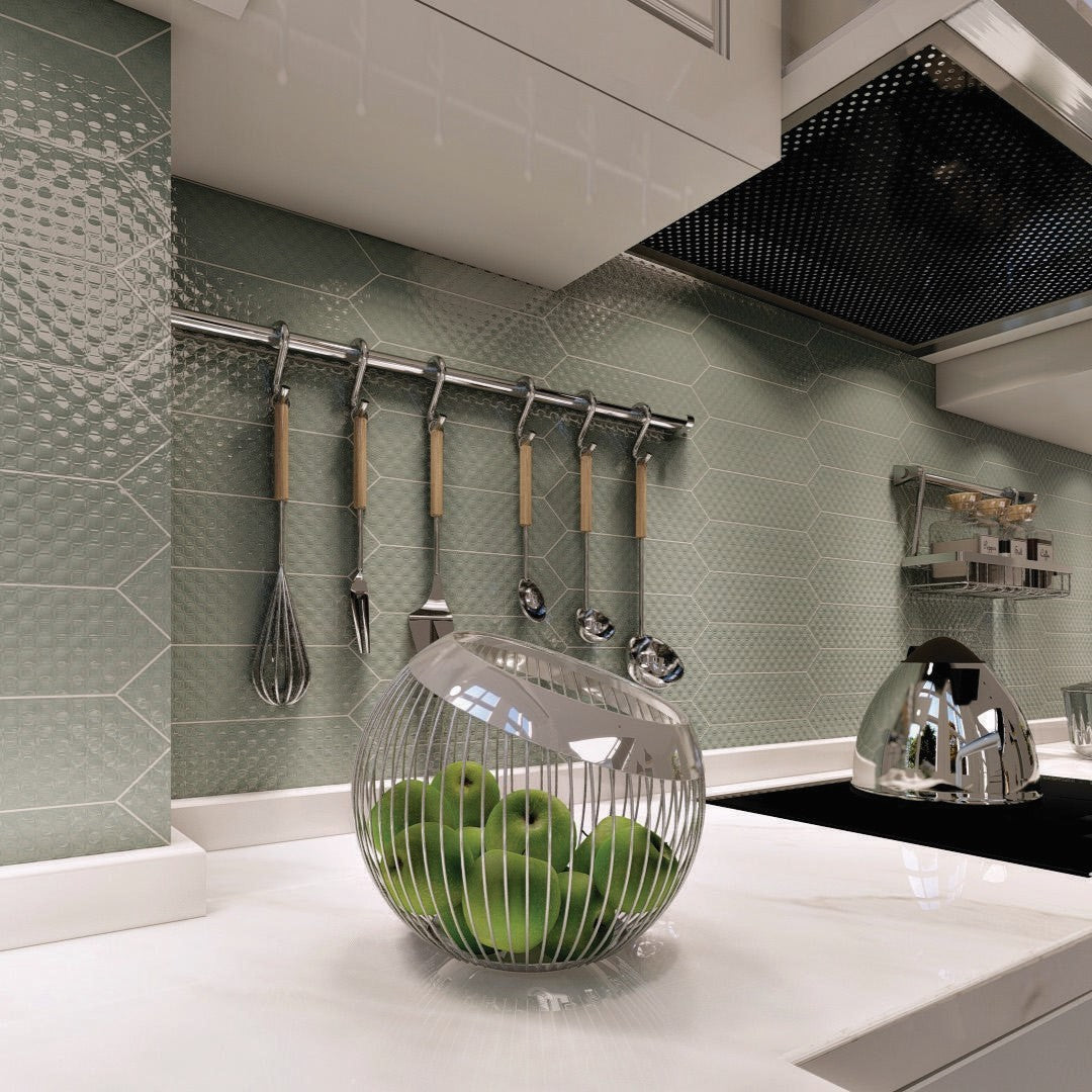 Tesoro-3-x-12-Marrow-Pressed-Glossy-Deco-Picket-Ceramic-Wall-Tile-Seafoam