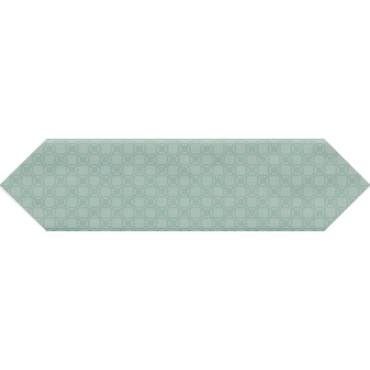 Tesoro 3" x 12" Marrow Pressed Glossy Deco Picket Ceramic Wall Tile