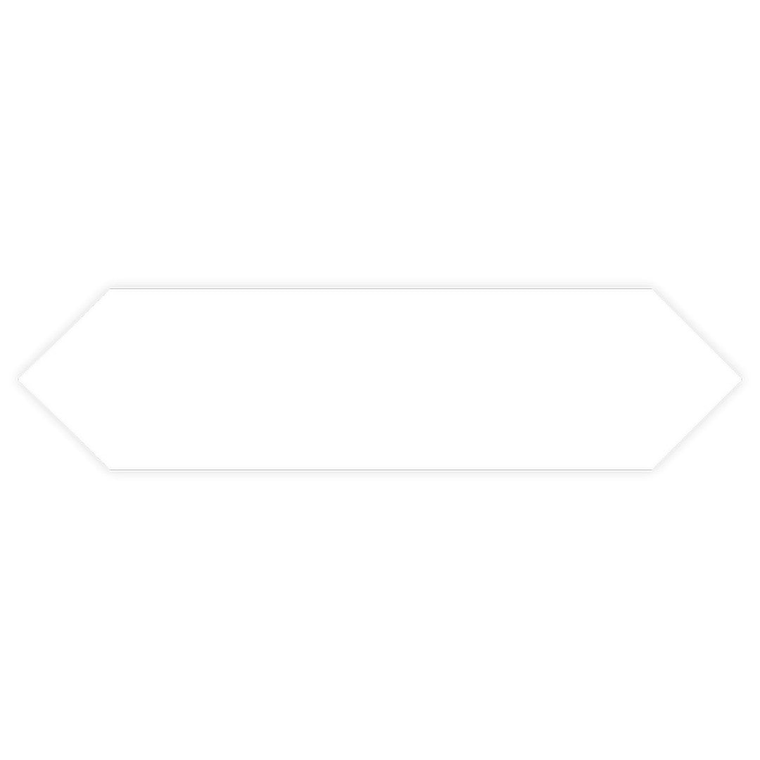 Tesoro 3" x 12" Marrow Pressed Glossy Picket Ceramic Wall Tile