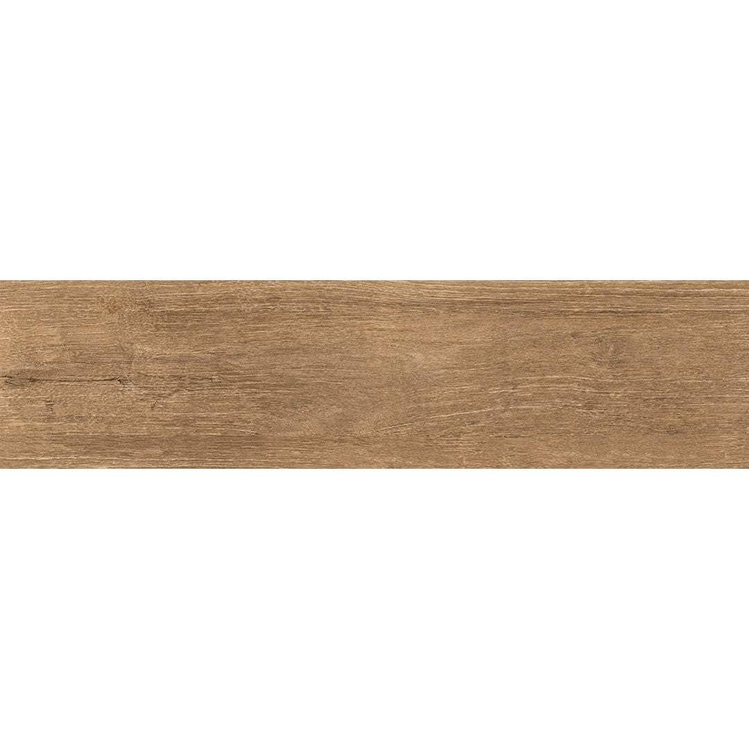 Tesoro 12" x 48" Tavol Rectified Matte Porcelain Wood Tile