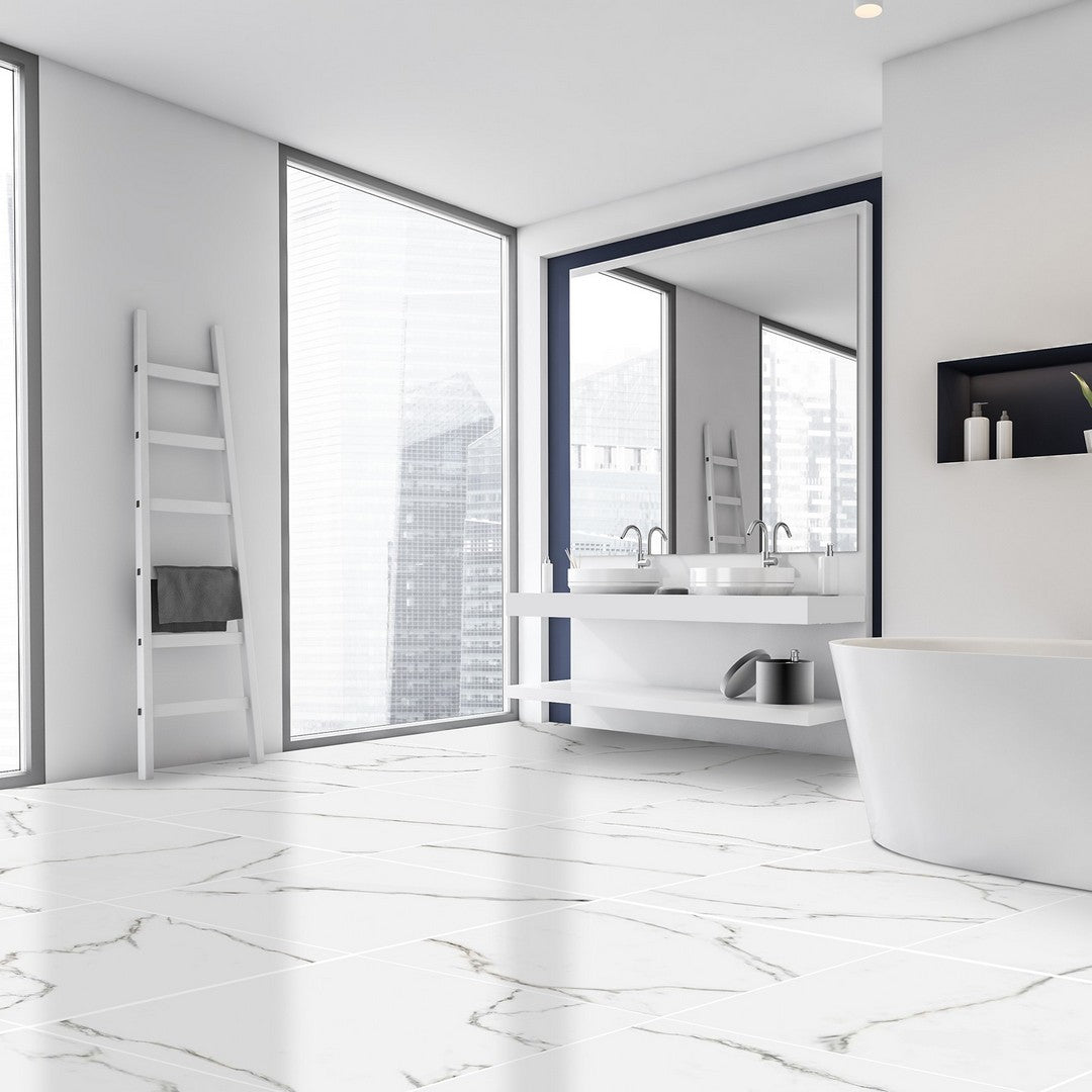 Tesoro-24-x-24-Vintage-Rectified-Matte-Porcelain-Tile-Calacata