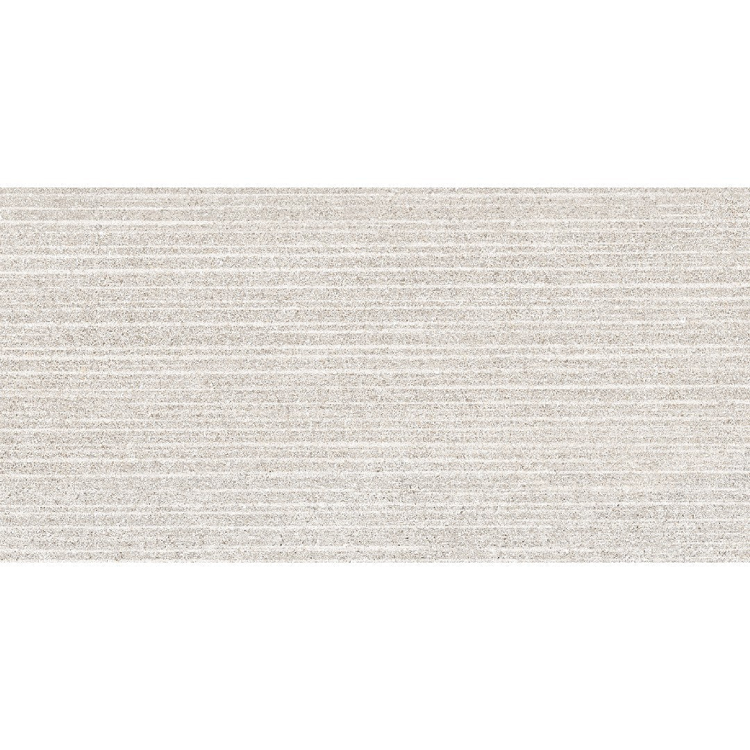 Edimax Astor 12" x 24" Feel Textured Porcelain 3D Stripes Deco Wall Tile