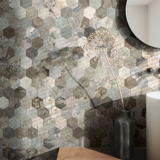 Edimax-Astor-12-x-13-More-Natural-Porcelain-4-Hexagon-Mosaic-Sage