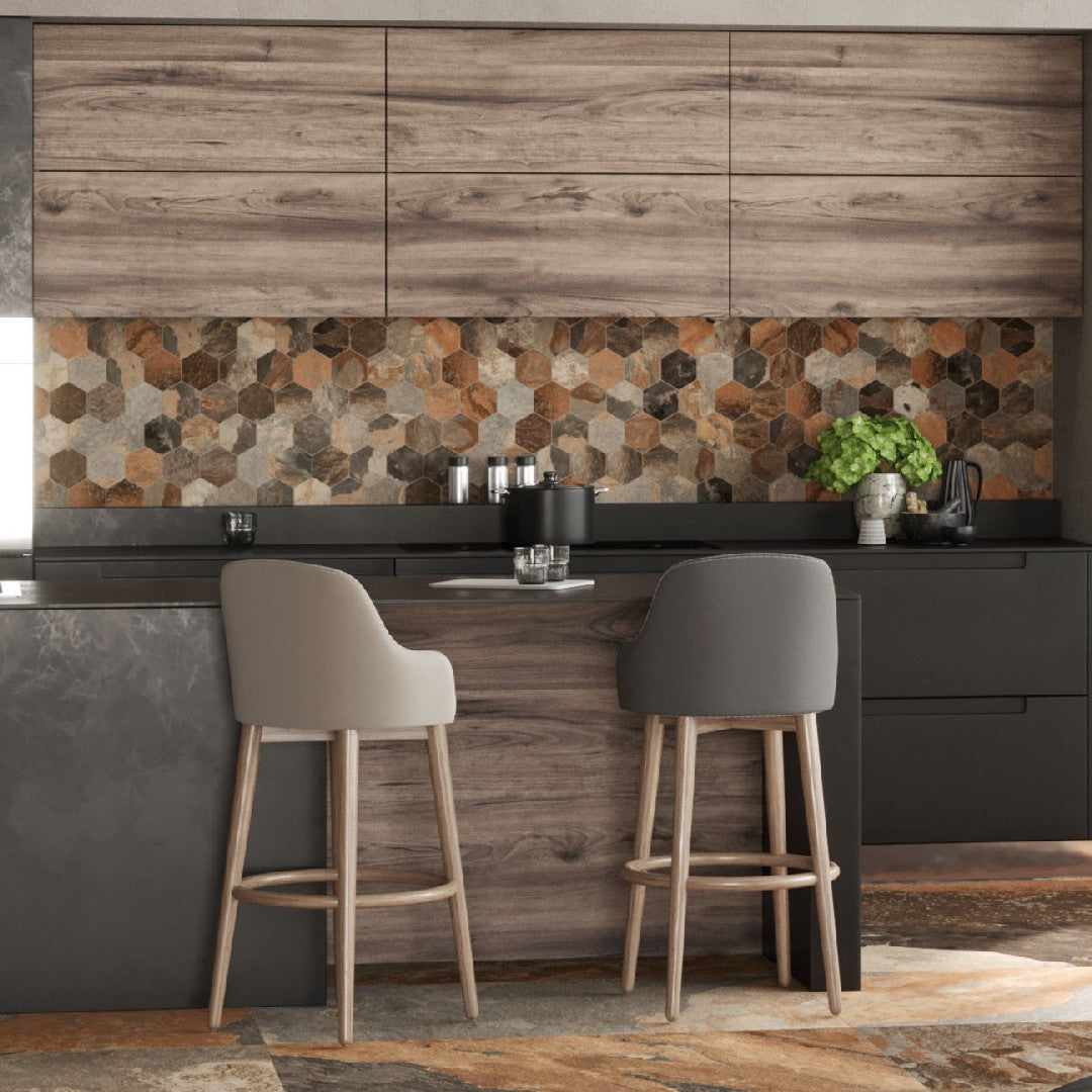 Edimax-Astor-12-x-13-More-Natural-Porcelain-4-Hexagon-Mosaic-Sunset