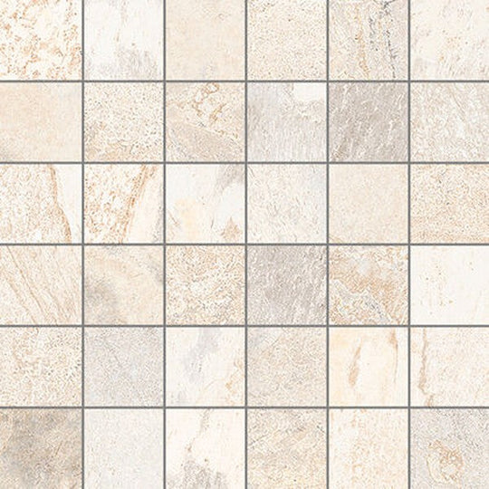 Edimax Astor 12" x 12" Slaty Natural Porcelain 2" Mosaic
