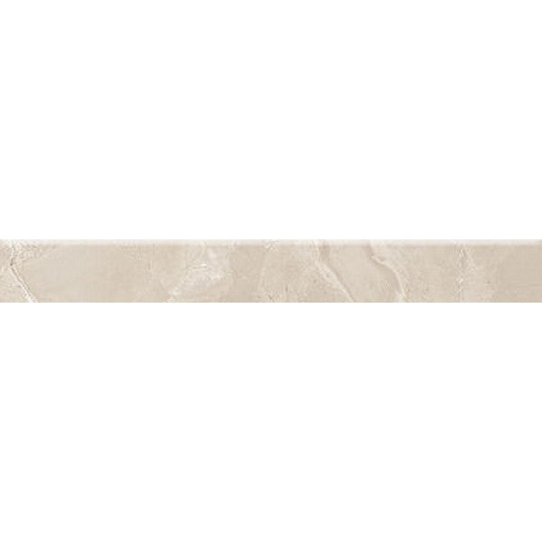 Edimax Astor 3" x 24" Velvet Natural Porcelain Bullnose