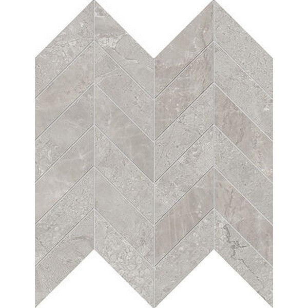 Edimax Astor 12" x 12" Velvet Natural Chevron Porcelain Mosaic