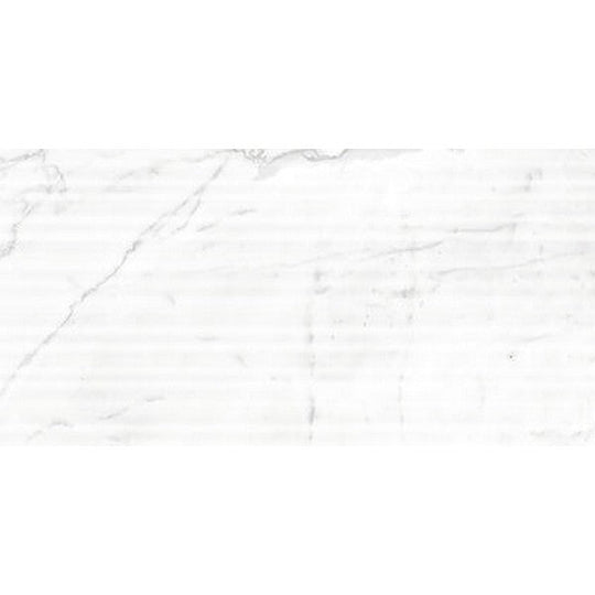 Edimax Astor 12" x 24" Velvet Natural Sticks Deco Porcelain Tile