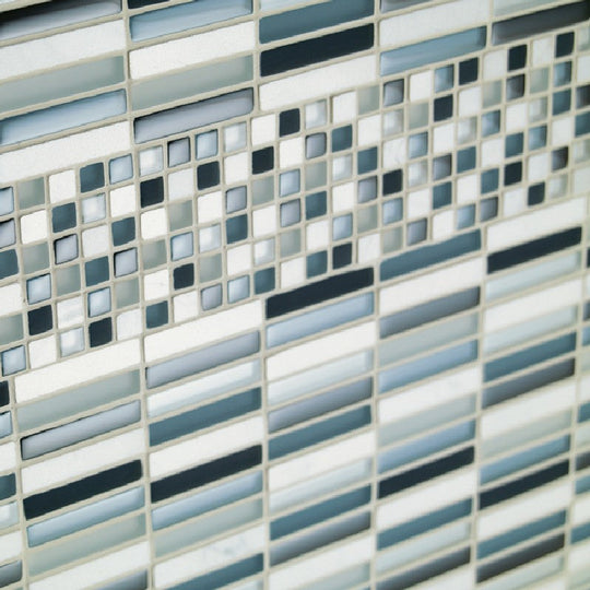 Crossville-11.75-x-11.75-Ebb-&-Flow-Natural-Stone-and-Glass-0.5x3-Stacked-Mosaic-Wind-and-Rain