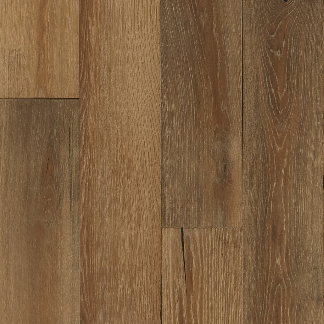 Hartco TimberBrushed Silver 6.5" Engineered Oak Hardwood Plank Wire Brushed 9mm