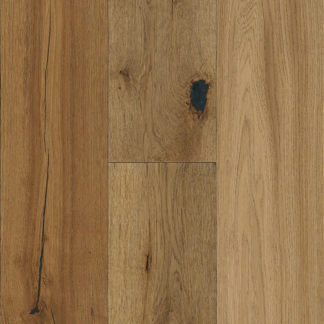 Hartco 6.5" Dutton Pass Engineered White Oak Hardwood Plank Low Gloss