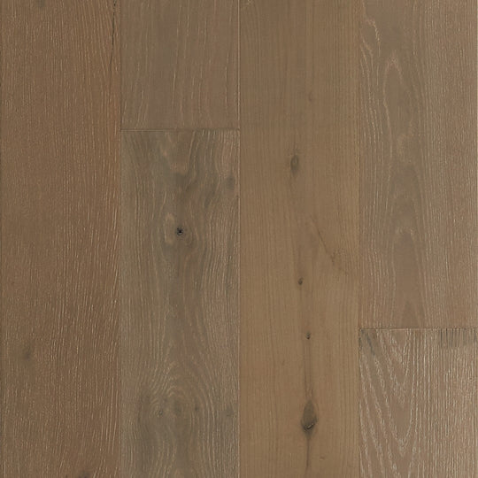 Hartco 6.5" TimberBrushed Silver Engineered White Oak Hardwood Plank Low Gloss