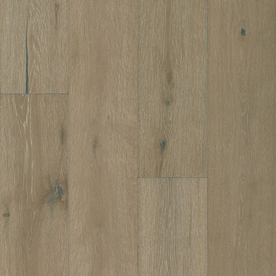 Hartco 6.5" TimberBrushed Silver Engineered White Oak Hardwood Plank Low Gloss