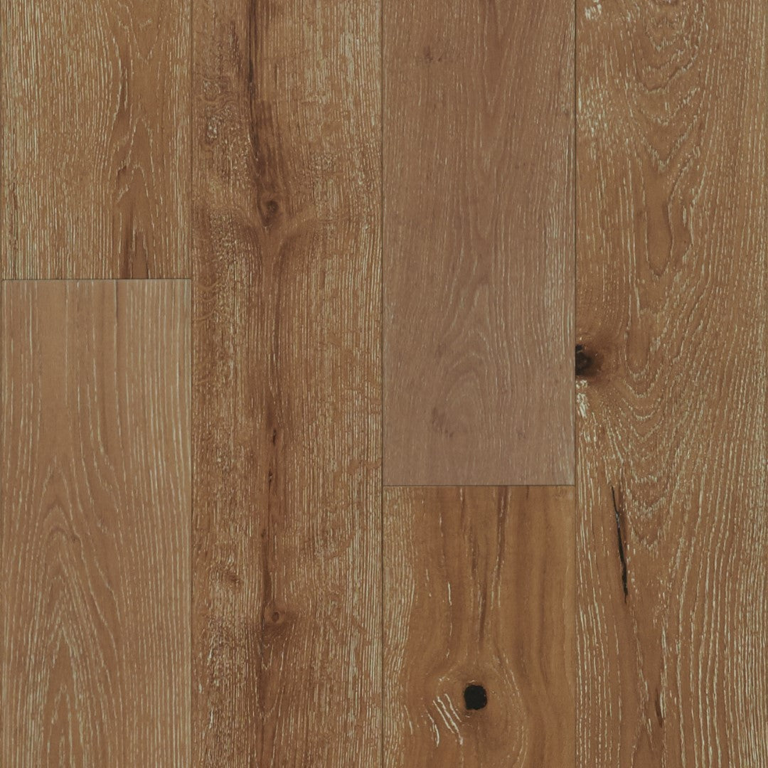 Hartco TimberBrushed Gold 7.5" Engineered Hardwood Plank Wire Brushed