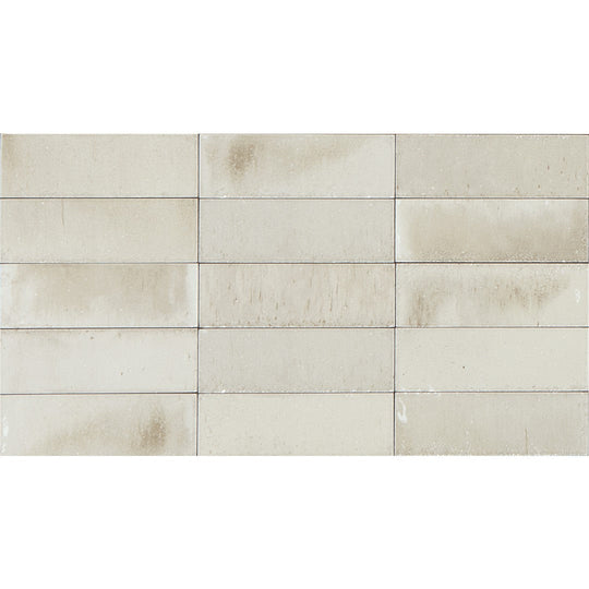 Tesoro 2" x 6" Gleeze Pressed Glossy Porcelain Tile