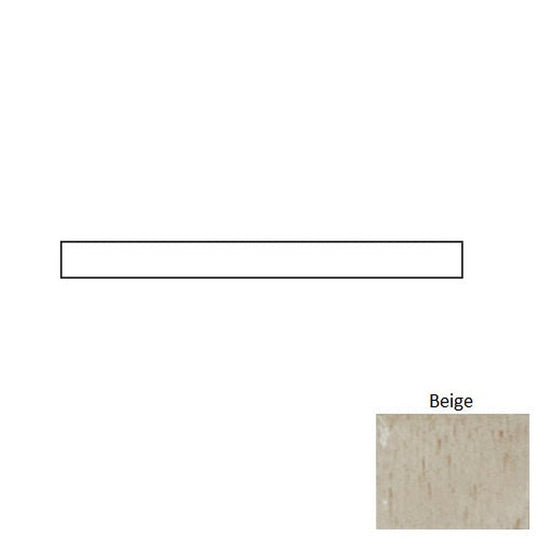 Tesoro 0.5" x 11.75" Gleeze Porcelain Quarter Round