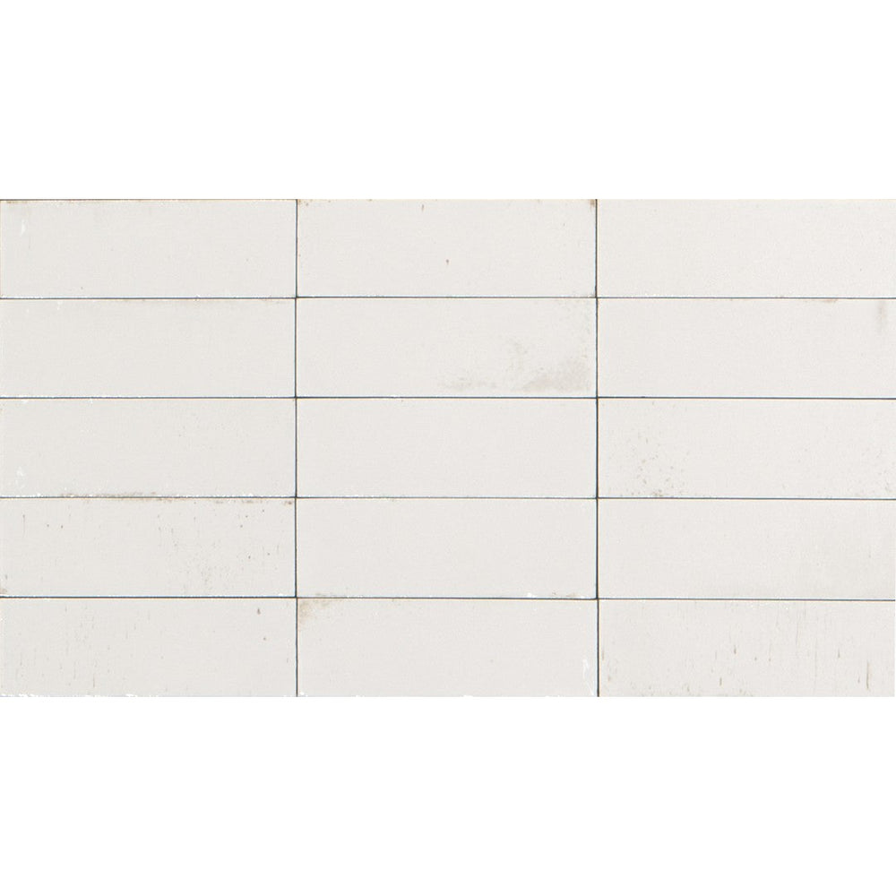Tesoro 2" x 6" Gleeze Pressed Glossy Porcelain Tile