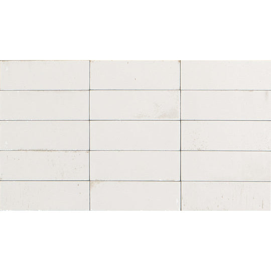 Tesoro 2" x 6" Gleeze Pressed Glossy Porcelain Tile