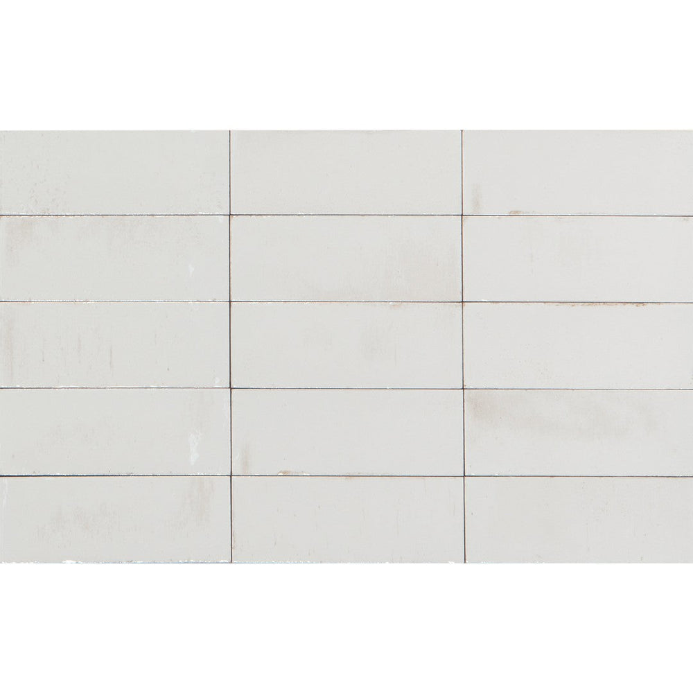 Tesoro 3" x 8" Gleeze Pressed Glossy Porcelain Tile
