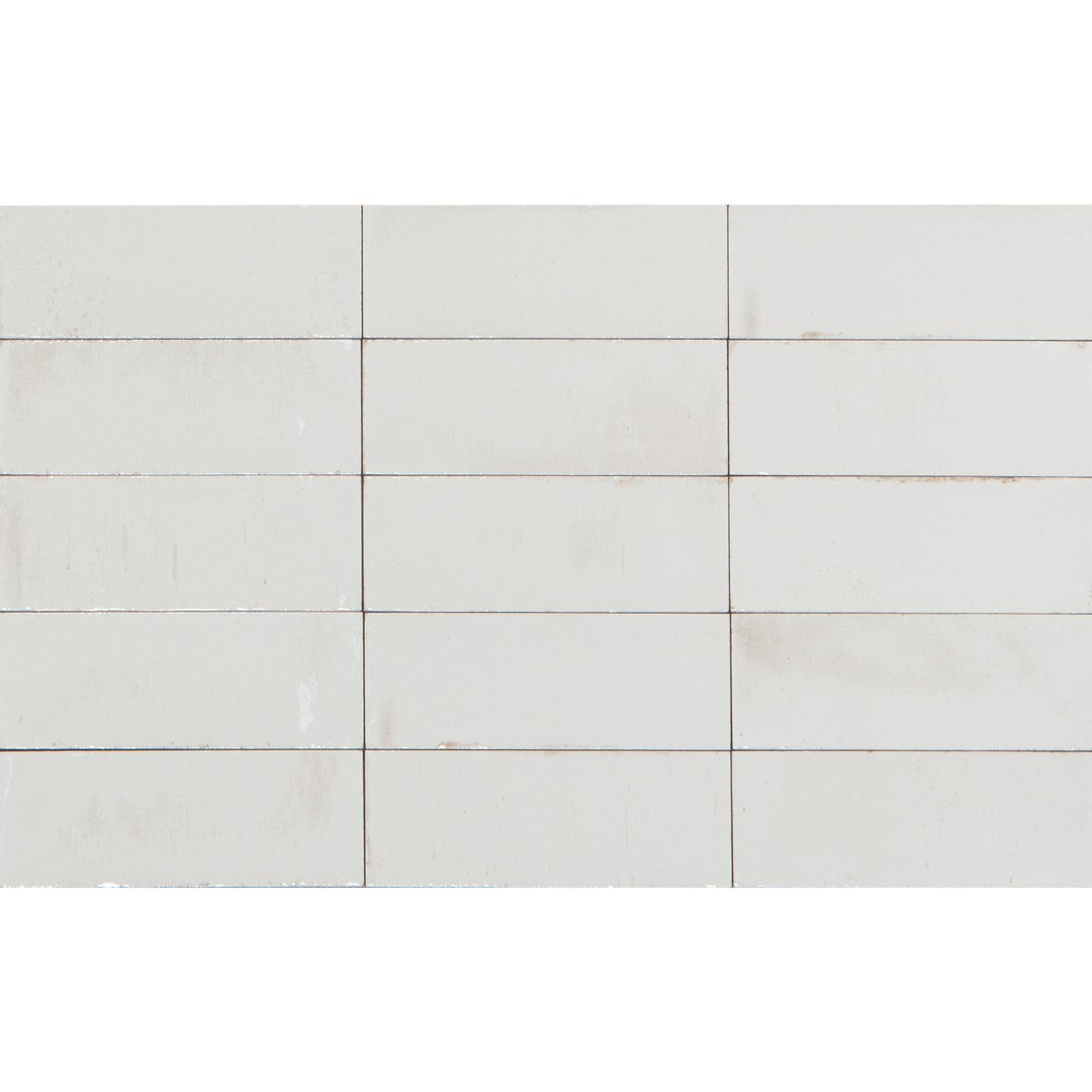 Tesoro 3" x 8" Gleeze Pressed Glossy Porcelain Tile