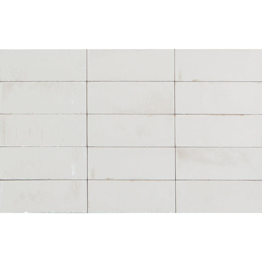 Tesoro 3" x 8" Gleeze Pressed Glossy Porcelain Tile