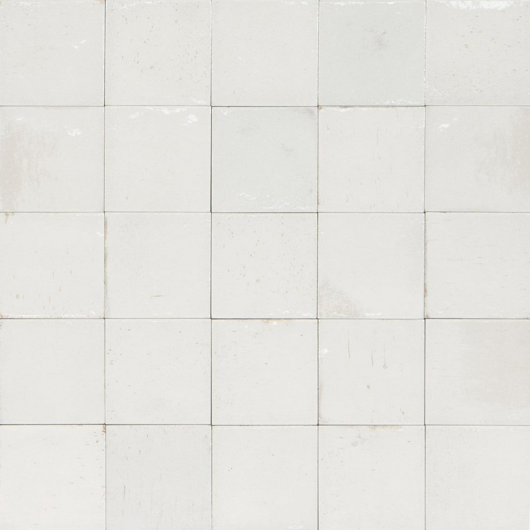 Tesoro 4" x 4" Gleeze Pressed Glossy Porcelain Tile