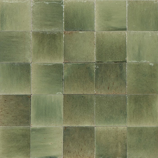 Tesoro 4" x 4" Gleeze Pressed Glossy Porcelain Tile