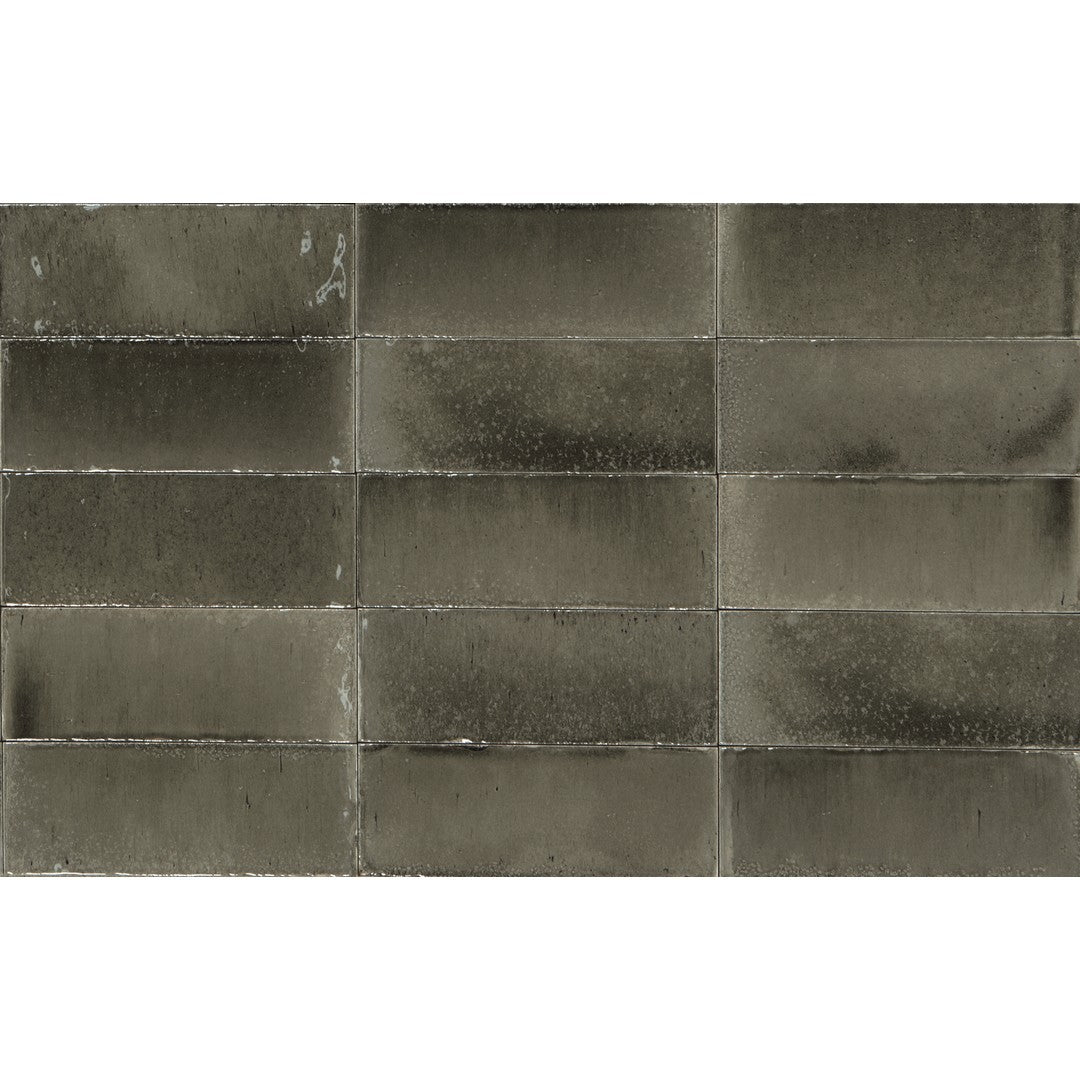 Tesoro 3" x 8" Gleeze Pressed Glossy Porcelain Tile