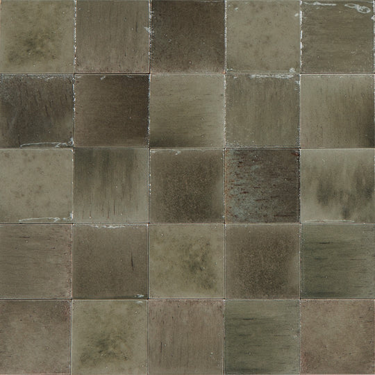 Tesoro 4" x 4" Gleeze Pressed Glossy Porcelain Tile