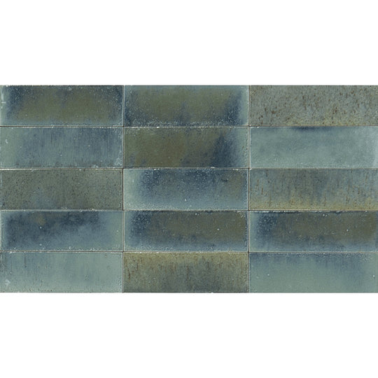 Tesoro 2" x 6" Gleeze Pressed Glossy Porcelain Tile