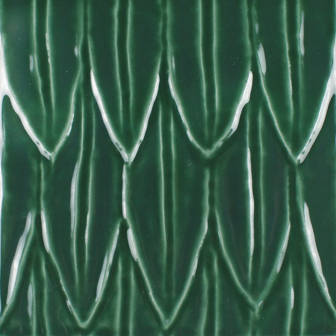 Tesoro 6" x 6" Sol Glossy Porcelain Struttura Tile