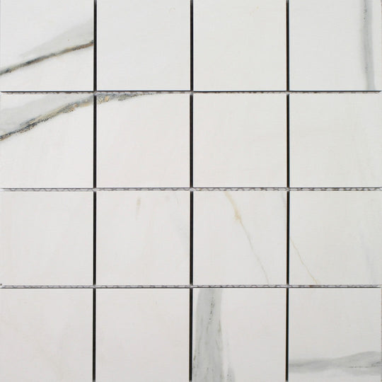 Tesoro 12" x 12" Cami Rectified Matte Porcelain 3" Mosaic