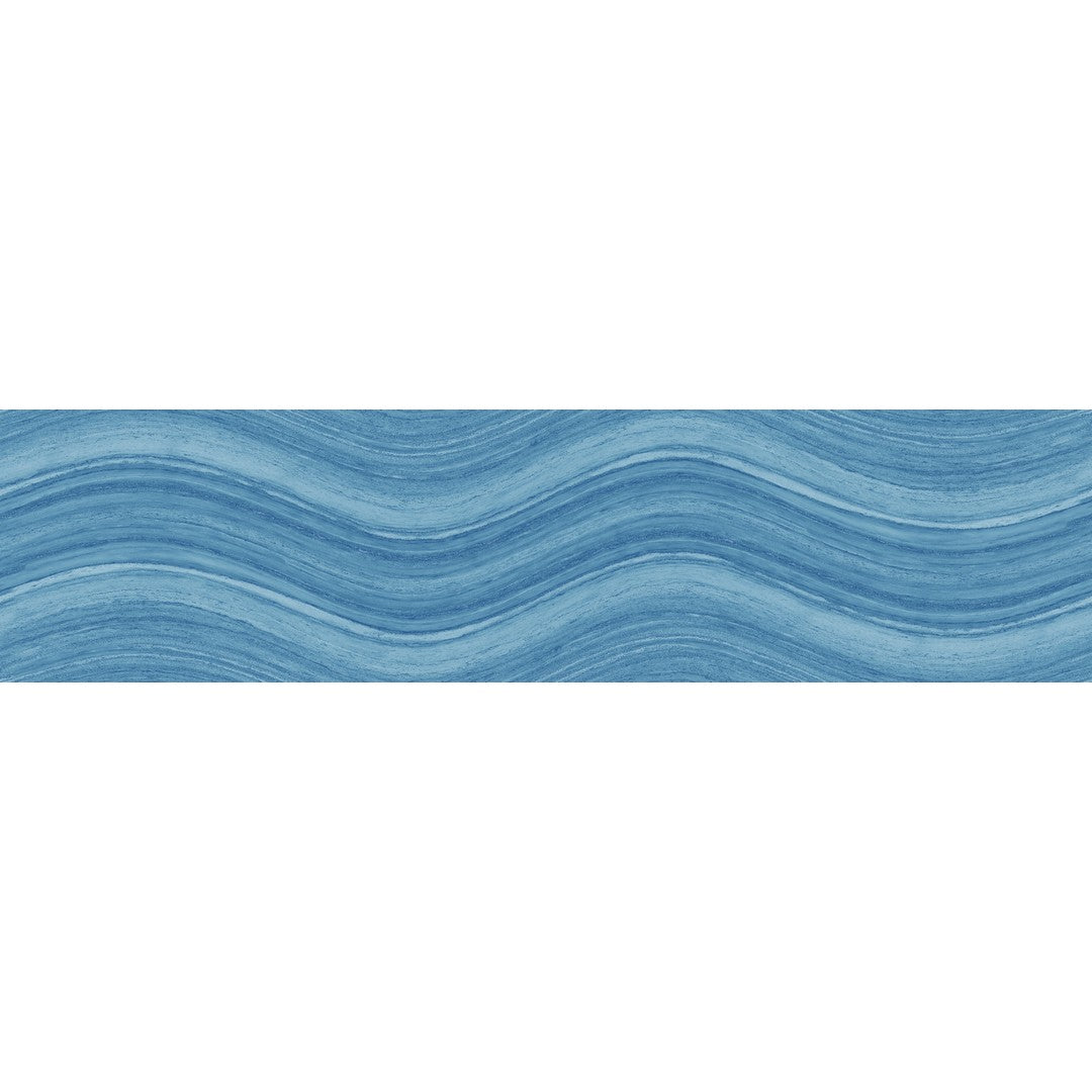 Tesoro 6" x 24" Ocean Wave Glossy Porcelain Tile