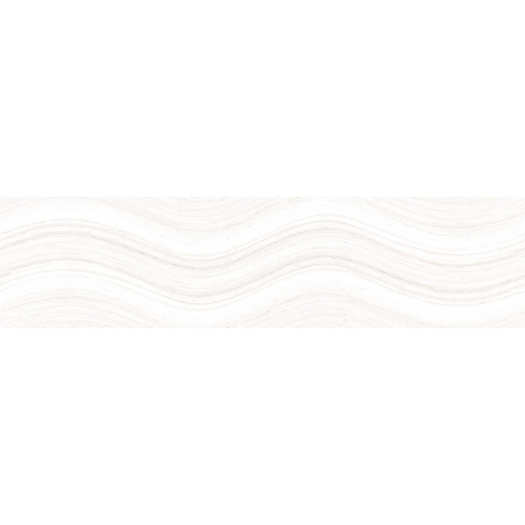 Tesoro 6" x 24" Ocean Wave Glossy Porcelain Tile