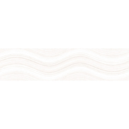 Tesoro 6" x 24" Ocean Wave Glossy Porcelain Tile