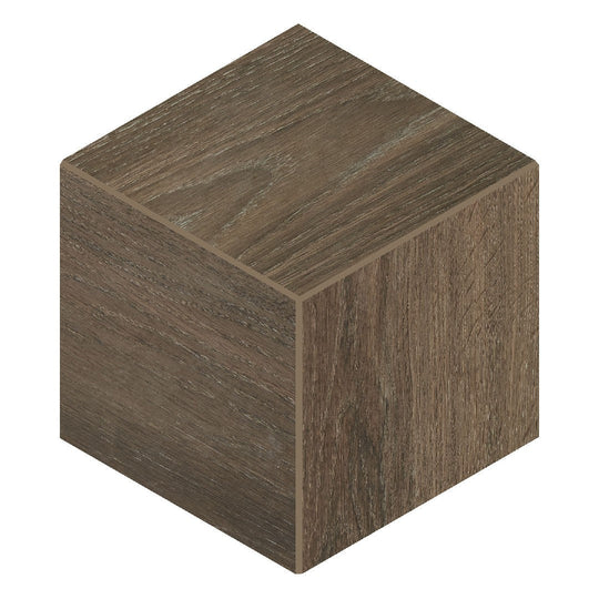 Daltile Emerson Wood 12" x 12" Matte Porcelain 3D Cube Mosaic